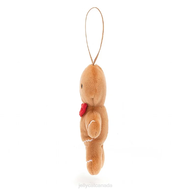 Jellycat Festive Folly Gingerbread Fred Beige BV0TH671 Toy
