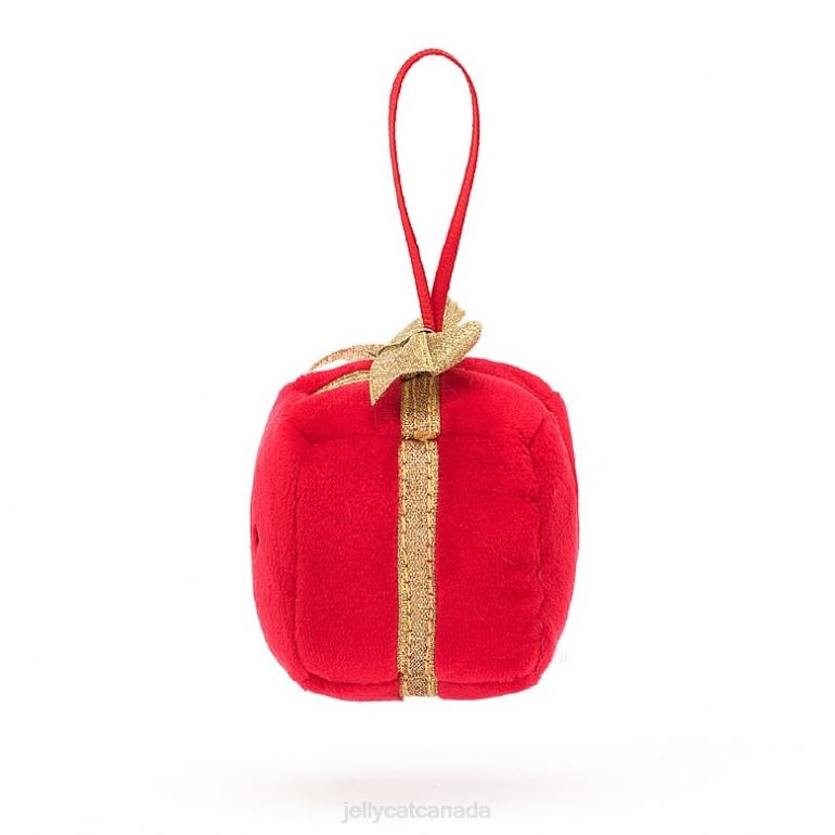 Jellycat Festive Folly Present Red BV0TH35 Toy