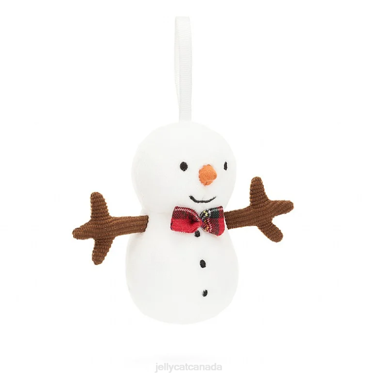 Jellycat Festive Folly Snowman White BV0TH30 Toy