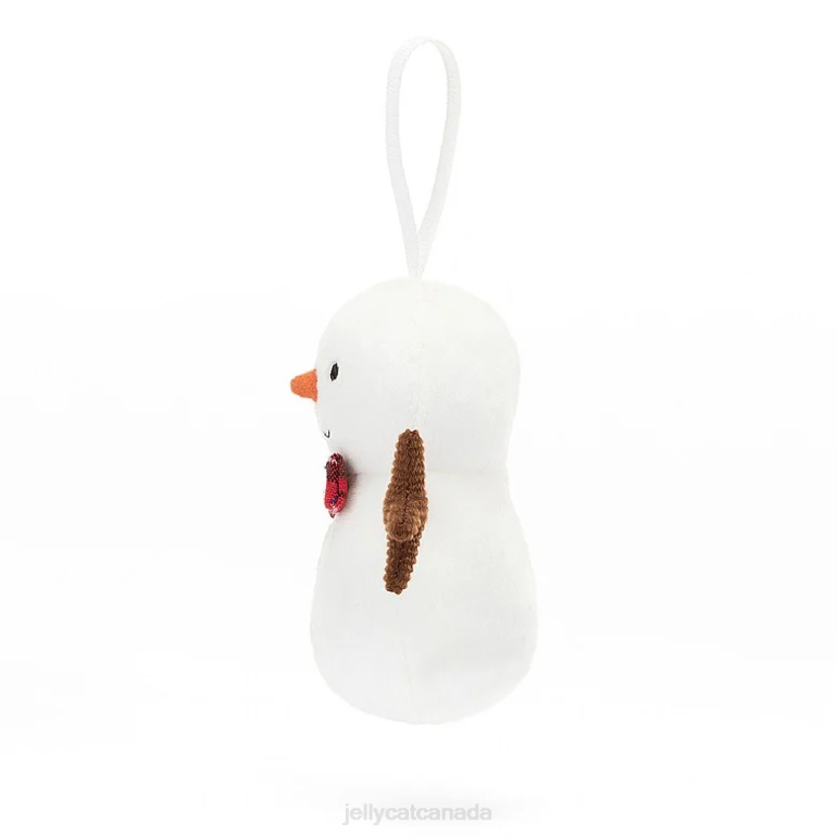Jellycat Festive Folly Snowman White BV0TH30 Toy