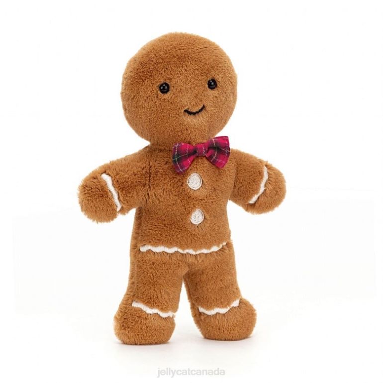 Jellycat Jolly Gingerbread Fred Beige BV0TH14 Toy