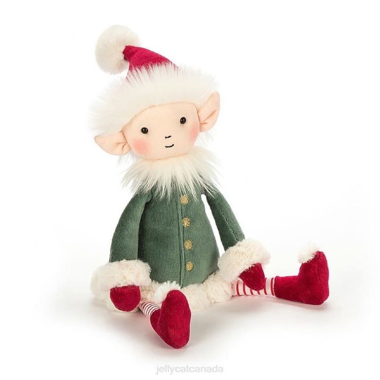 Jellycat Leffy Elf Multi-colour BV0TH103 Toy