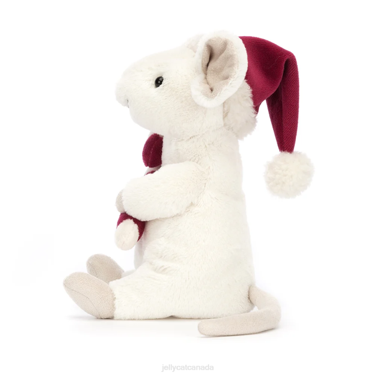Jellycat Merry Mouse Skiing Green BV0TH233 Toy