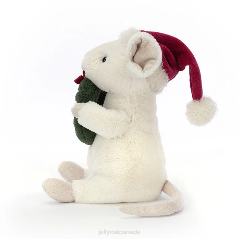 Jellycat Merry Mouse Skiing Green BV0TH233 Toy