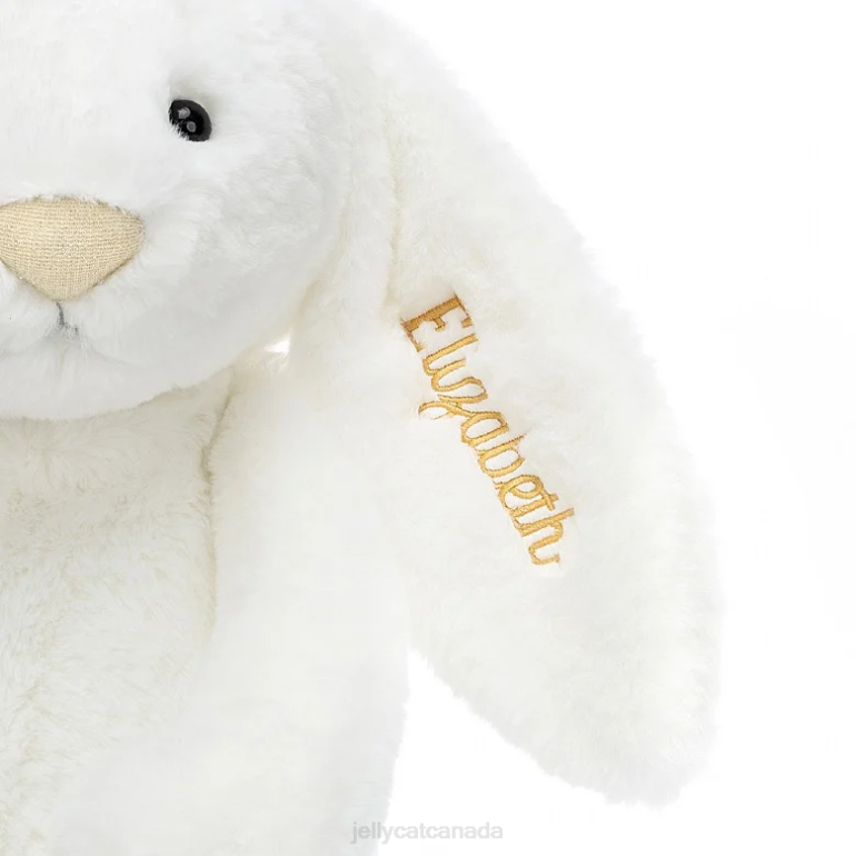 Jellycat Personalised Bashful Luxe Bunny Luna Huge White BV0TH715 Toy