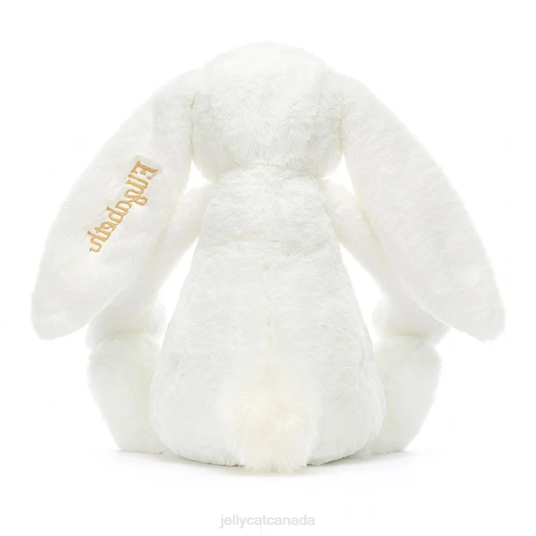 Jellycat Personalised Bashful Luxe Bunny Luna Huge White BV0TH715 Toy