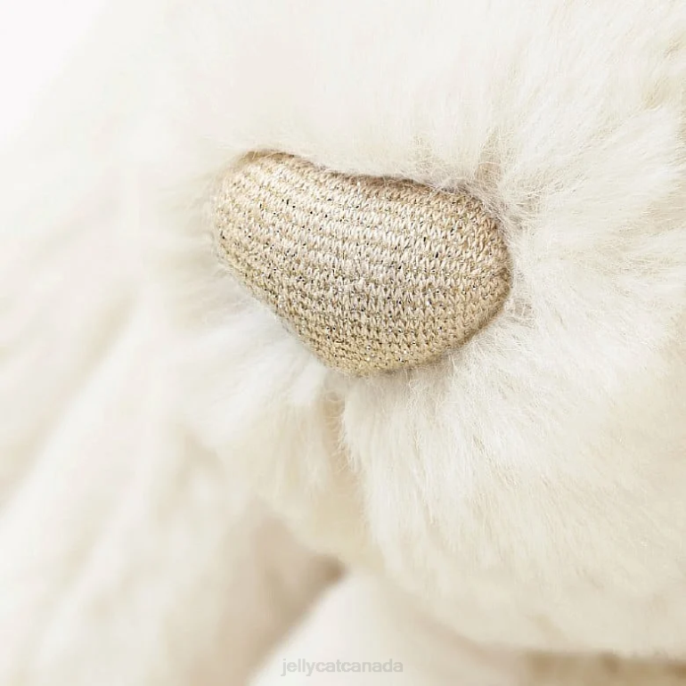Jellycat Personalised Bashful Luxe Bunny Luna Medium White BV0TH228 Toy