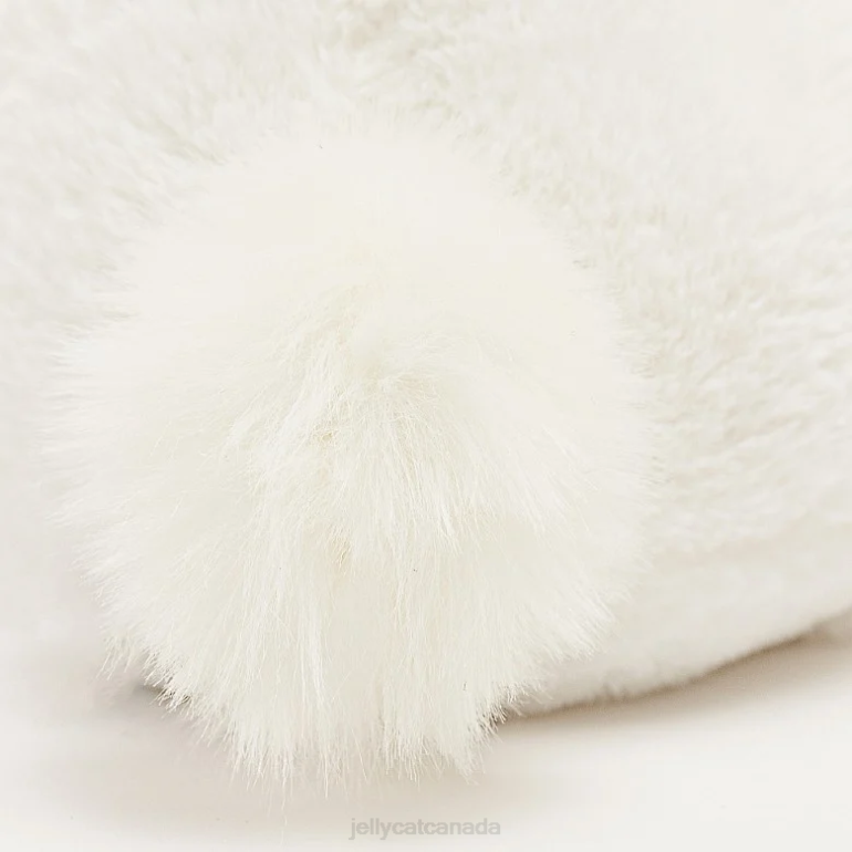 Jellycat Personalised Bashful Luxe Bunny Luna Medium White BV0TH228 Toy