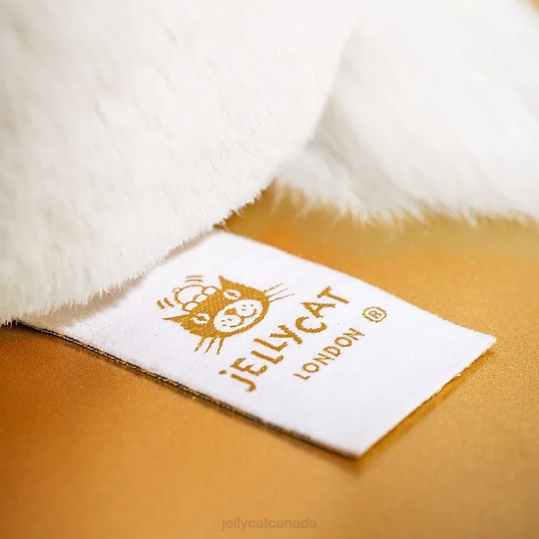 Jellycat Personalised Bashful Luxe Bunny Luna Medium White BV0TH228 Toy