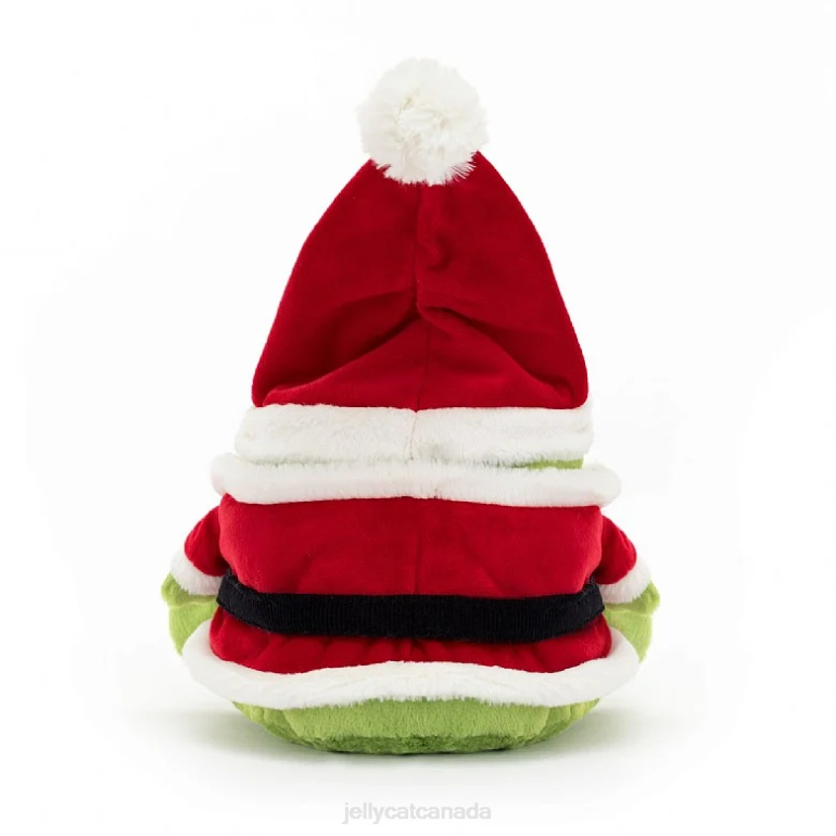 Jellycat Santa Ricky Rain Frog Green BV0TH60 Toy