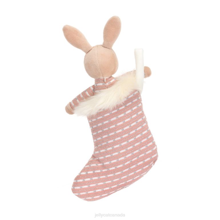 Jellycat Shimmer Stocking Bunny Beige BV0TH443 Toy