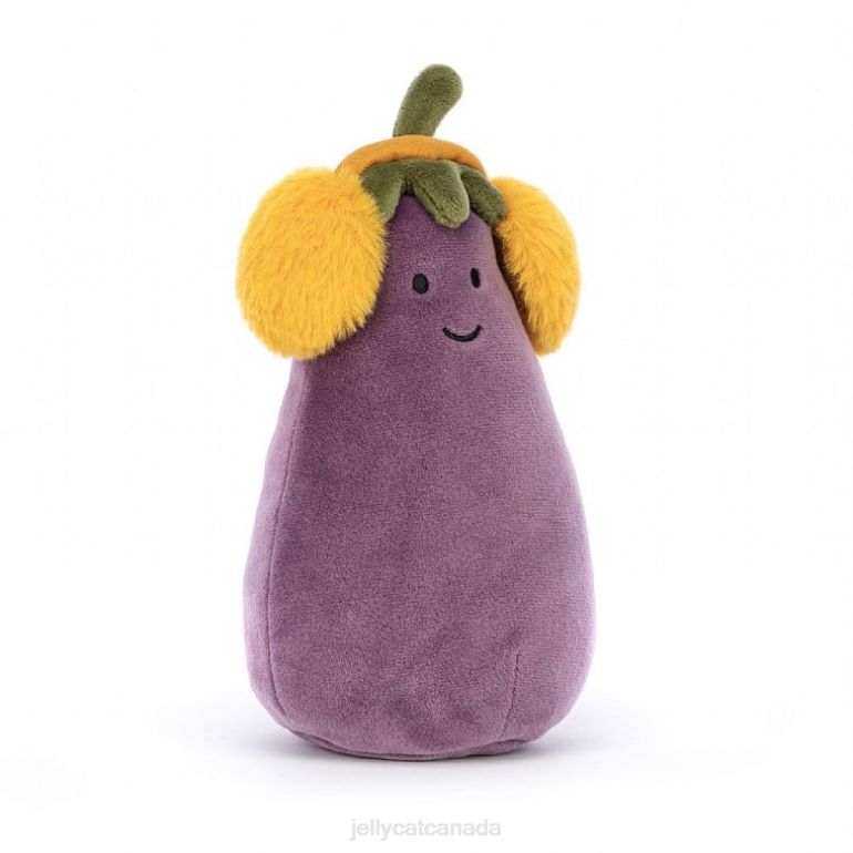 Jellycat Toastie Vivacious Aubergine Purple BV0TH94 Toy