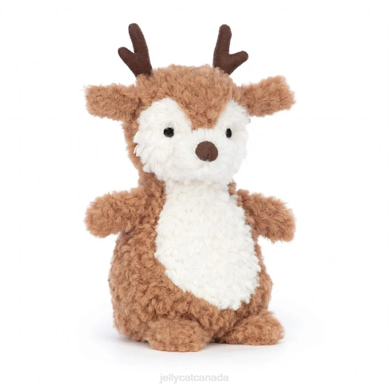 Jellycat Wee Reindeer Brown BV0TH666 Toy