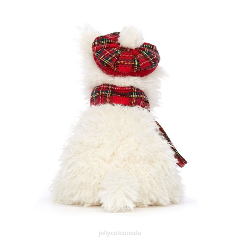 Jellycat Winter Warmer Munro Scottie Dog Cream BV0TH52 Toy