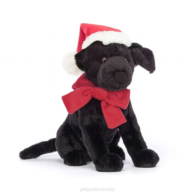 Jellycat Winter Warmer Pippa Labrador Black BV0TH151 Toy