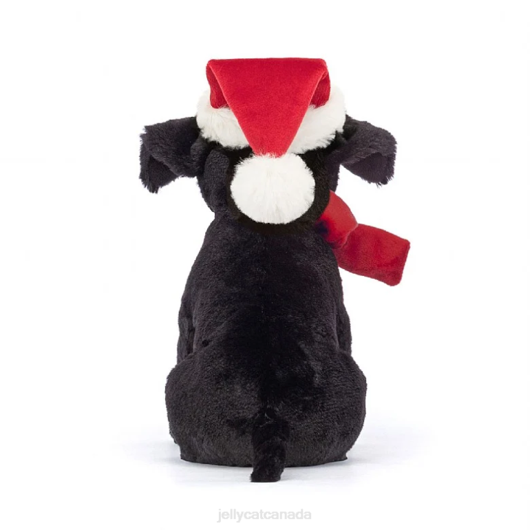 Jellycat Winter Warmer Pippa Labrador Black BV0TH151 Toy