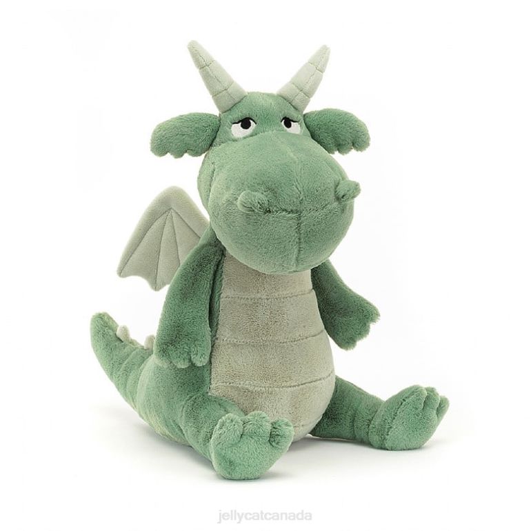 Jellycat Adon Dragon Green BV0TH583 Toy