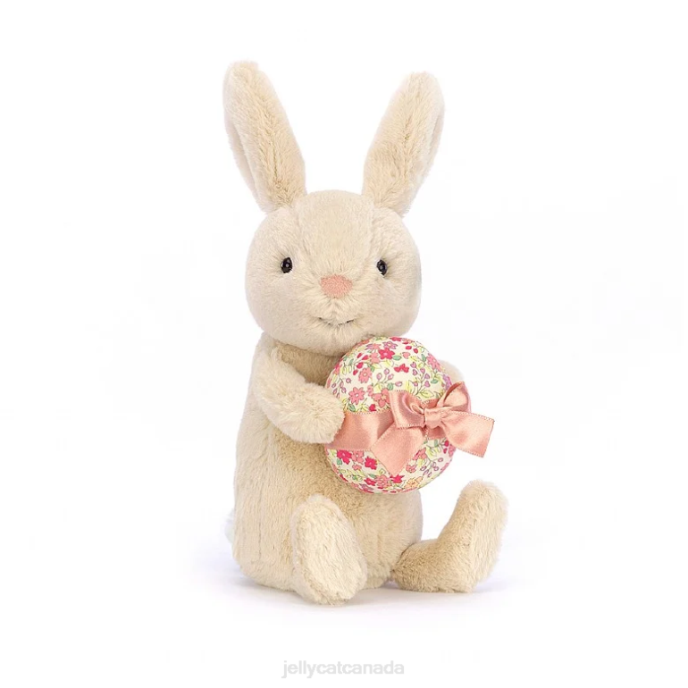 Jellycat Bonnie Bunny with Egg Beige BV0TH482 Toy