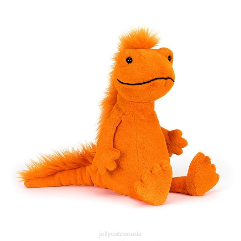 Jellycat Cruz Crested Newt Orange BV0TH350 Toy
