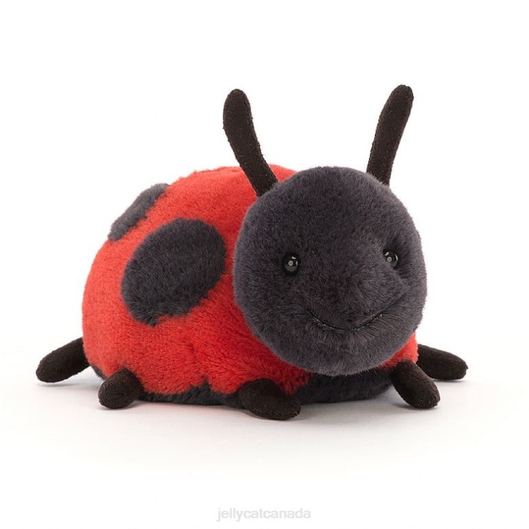 Jellycat Layla Ladybird Red BV0TH129 Toy