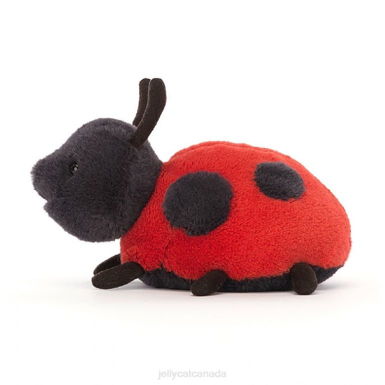 Jellycat Layla Ladybird Red BV0TH129 Toy