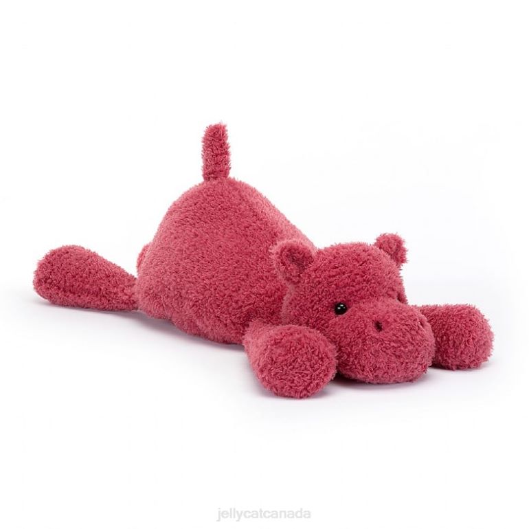 Jellycat Splootie Hippo Brown BV0TH447 Toy