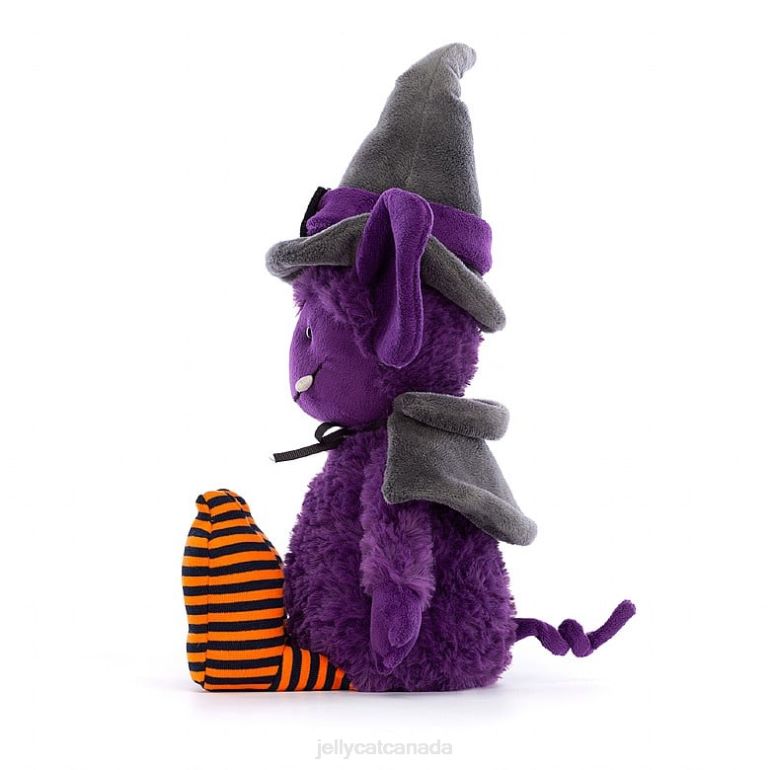 Jellycat Spooky Greta Gremlin Purple BV0TH380 Toy