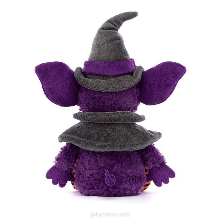 Jellycat Spooky Greta Gremlin Purple BV0TH380 Toy