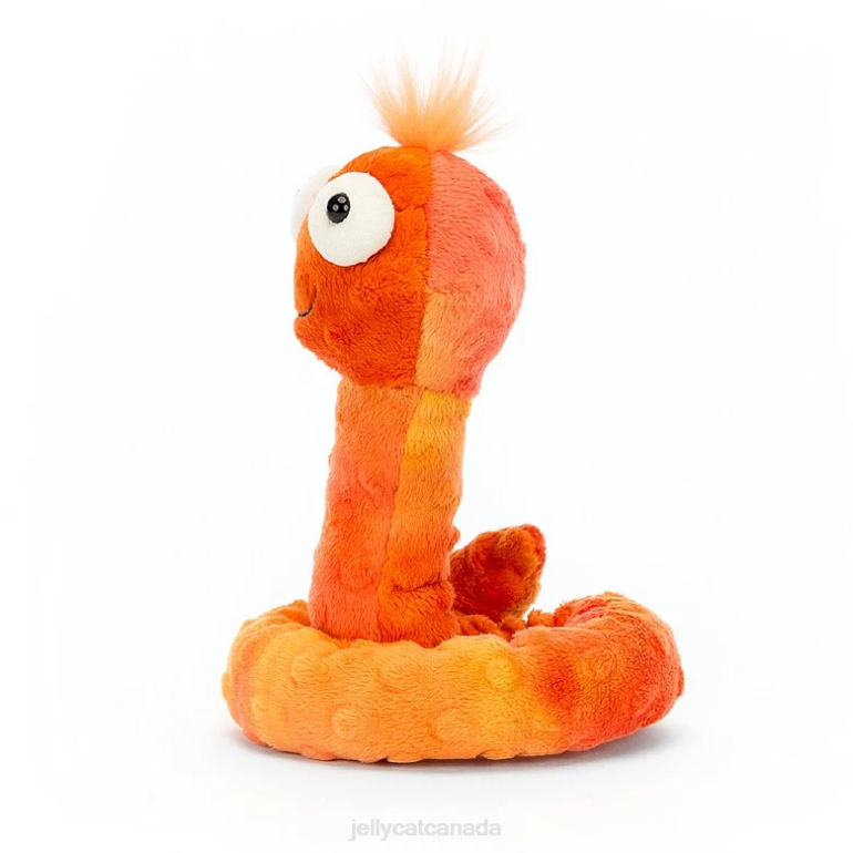 Jellycat Winston Worm Orange BV0TH121 Toy