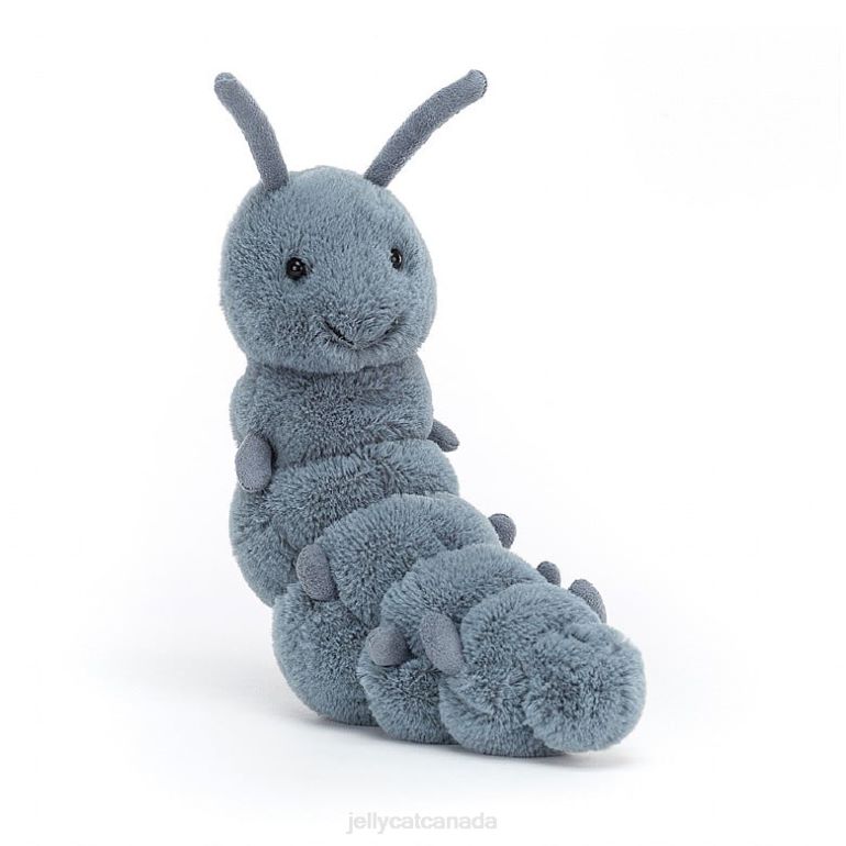 Jellycat Wriggidig Bug Blue BV0TH229 Toy