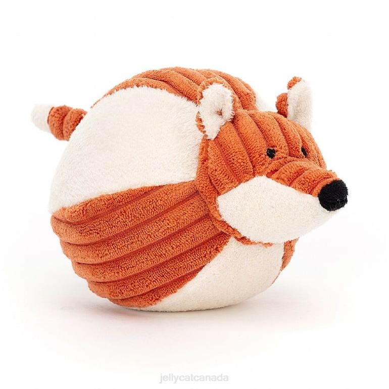 Jellycat Cordy Roy Baby Fox Activity Ball Orange BV0TH315 Toy