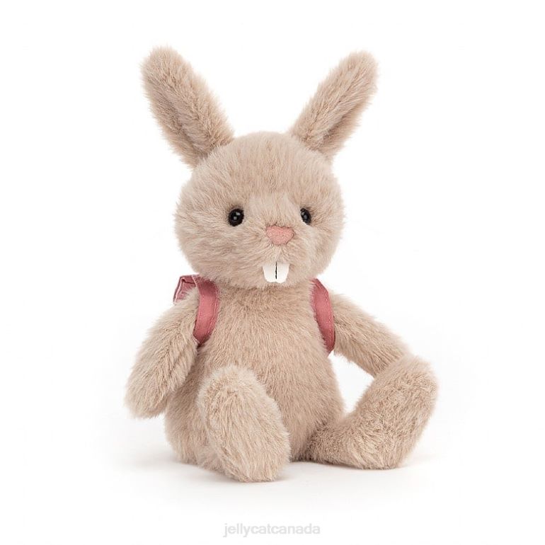 Jellycat Backpack Bunny Pink BV0TH410 Toy