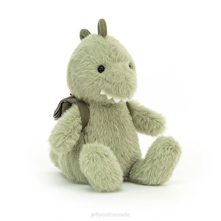 Jellycat Backpack Dino Green BV0TH617 Toy