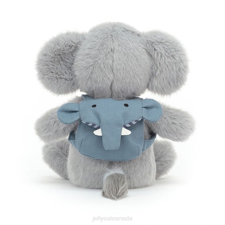 Jellycat Backpack Elephant Grey BV0TH618 Toy