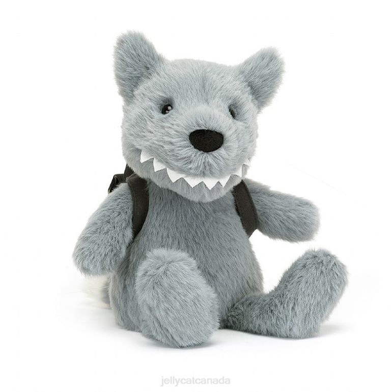 Jellycat Backpack Wolf Grey BV0TH290 Toy