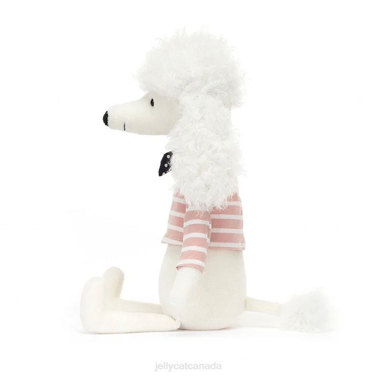 Jellycat Beatnik Buddy Poodle Cream BV0TH239 Toy