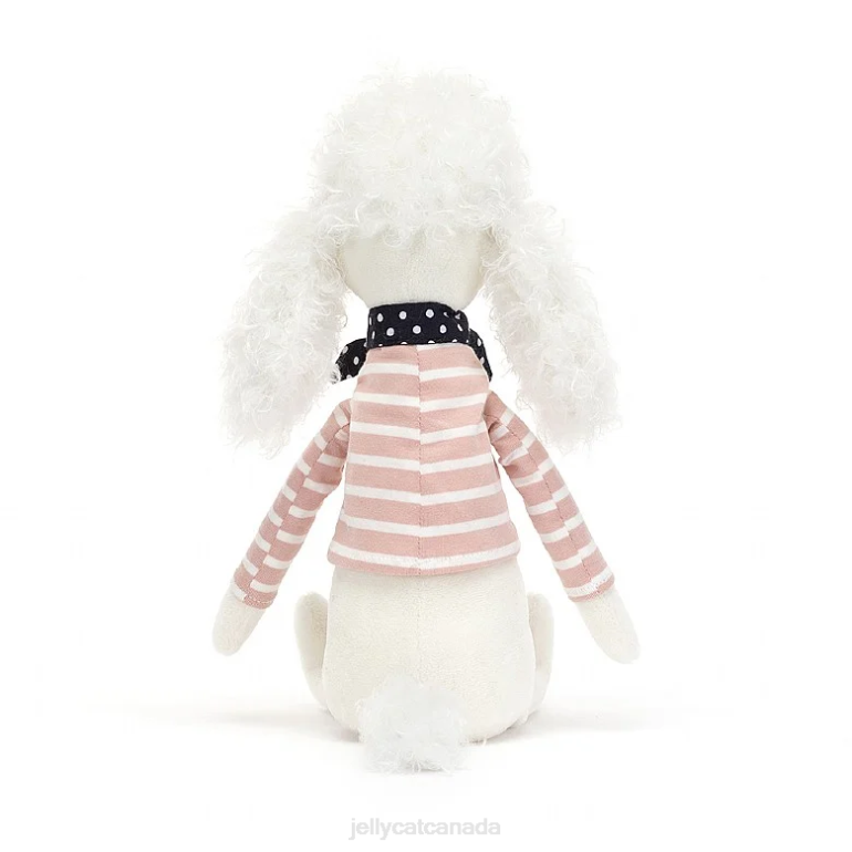 Jellycat Beatnik Buddy Poodle Cream BV0TH239 Toy