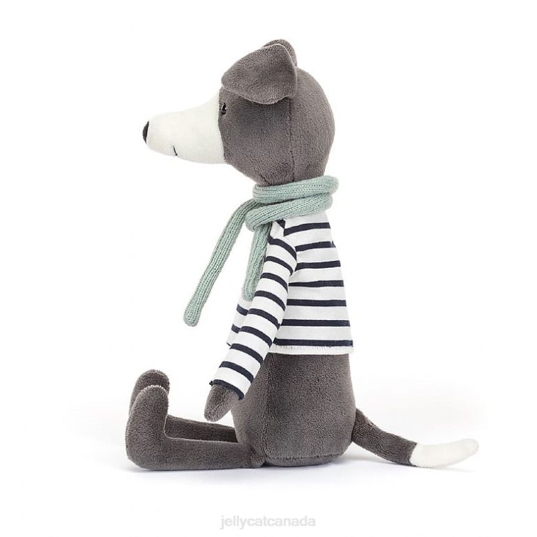 Jellycat Beatnik Buddy Sausage Dog Tan BV0TH181 Toy