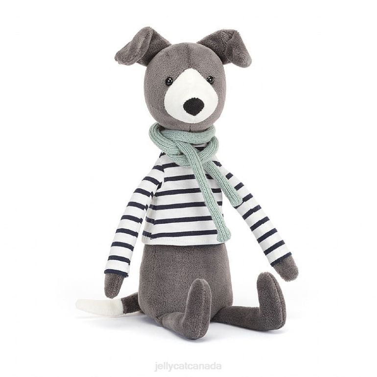 Jellycat Beatnik Buddy Whippit Grey BV0TH117 Toy
