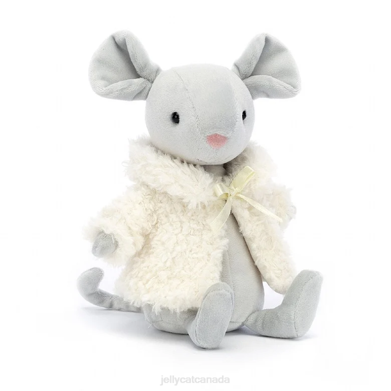 Jellycat Comfy Coat Mouse Grey BV0TH212 Toy