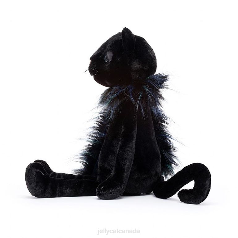 Jellycat Glamorama Cat Black BV0TH404 Toy