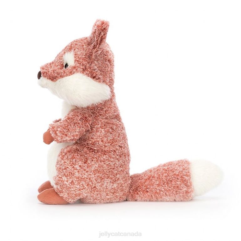 Jellycat Ambrosie Fox Brown and White BV0TH408 Toy