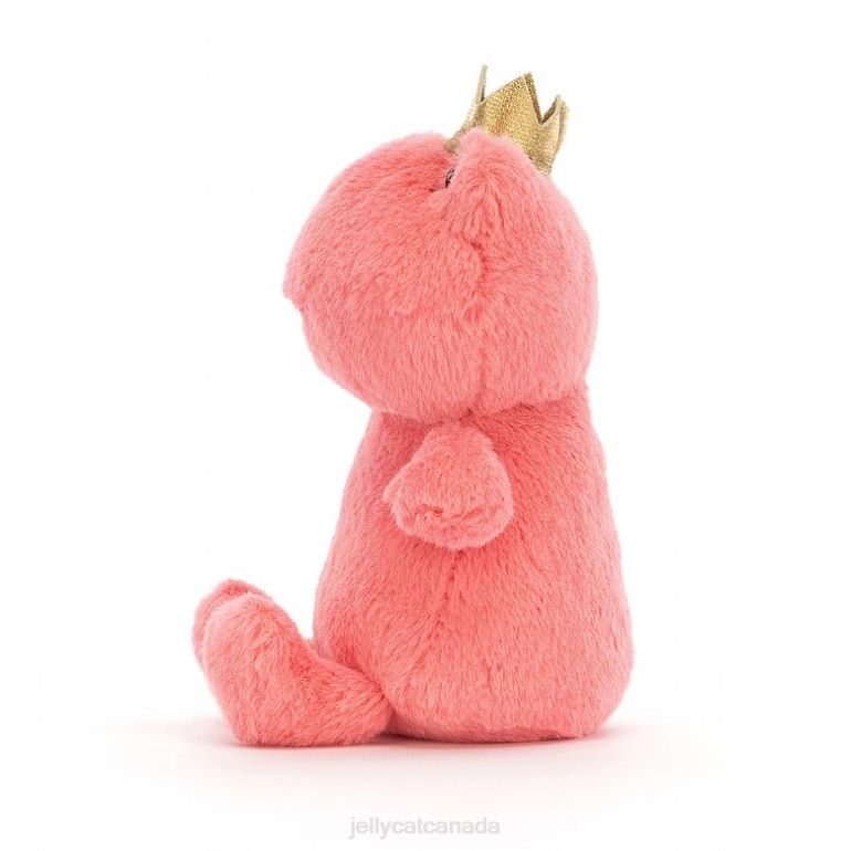 Jellycat Crowning Croaker Frog Green BV0TH25 Toy