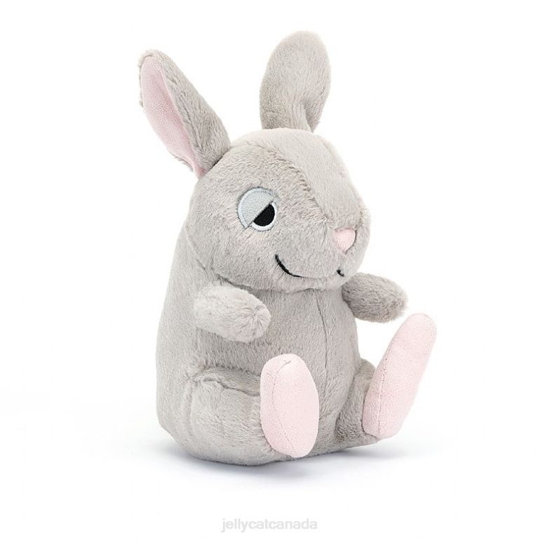 Jellycat Cuddlebud Bernard Bunny Grey BV0TH464 Toy
