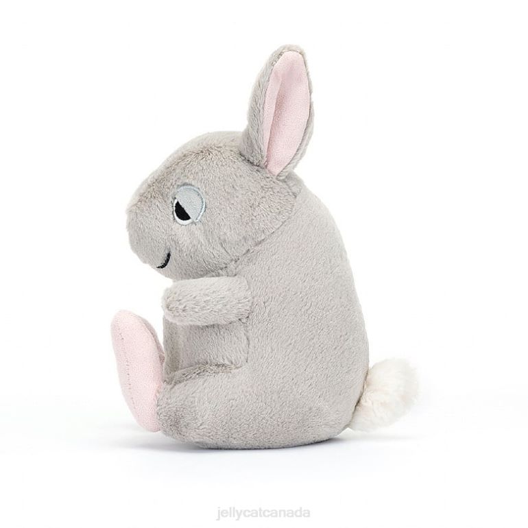 Jellycat Cuddlebud Bernard Bunny Grey BV0TH464 Toy