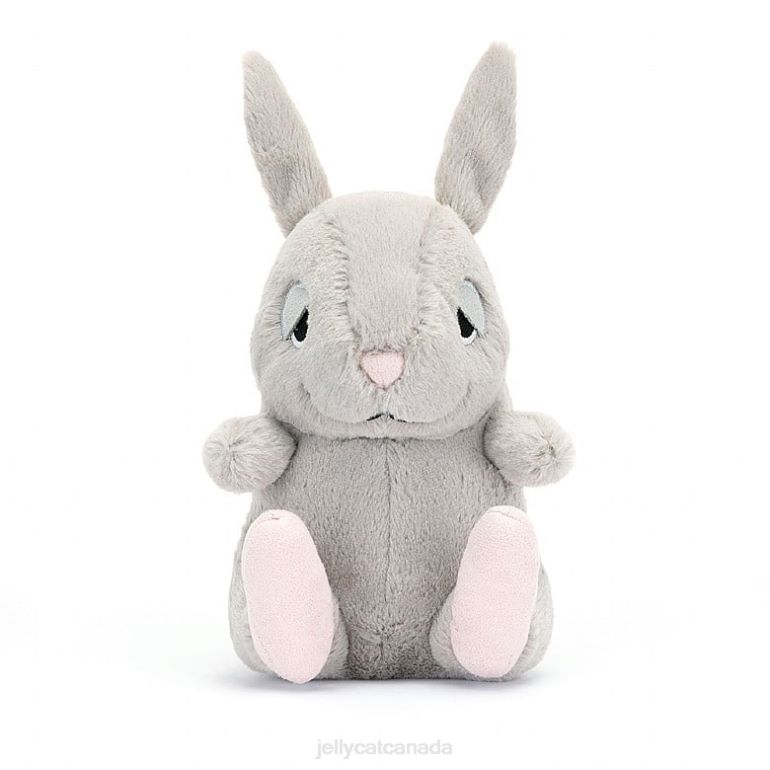 Jellycat Cuddlebud Bernard Bunny Grey BV0TH464 Toy
