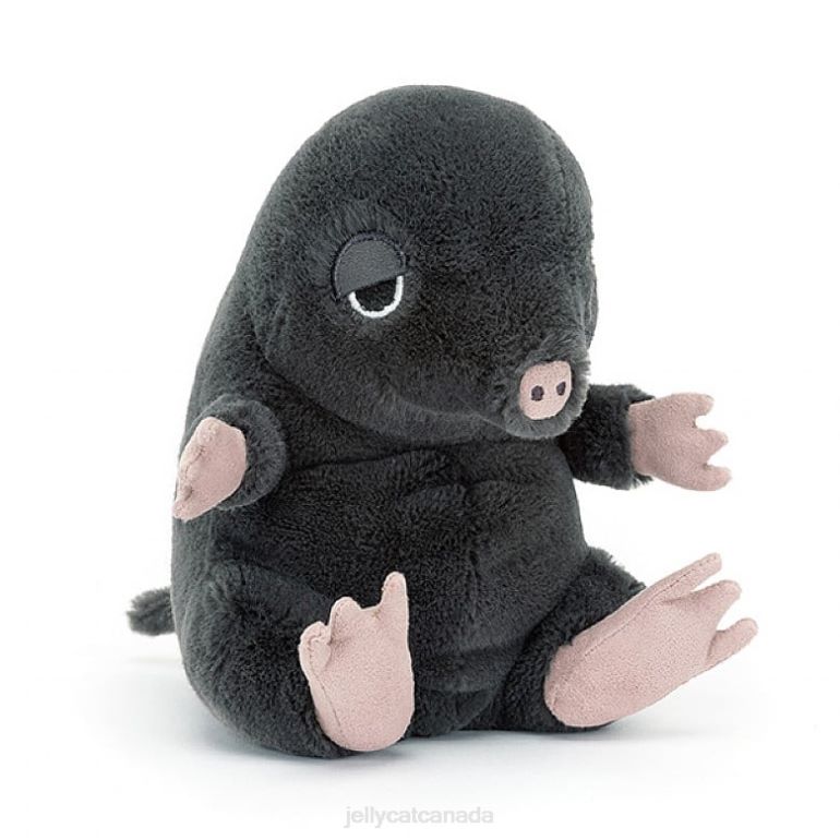 Jellycat Cuddlebud Morgan Mole Black BV0TH621 Toy