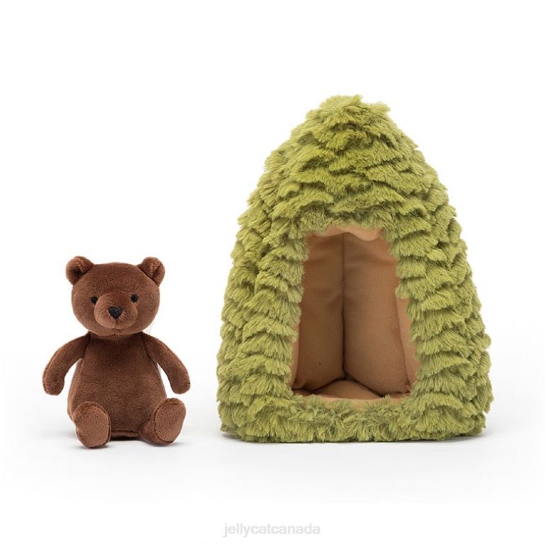 Jellycat Forest Fauna Frog Green BV0TH143 Toy