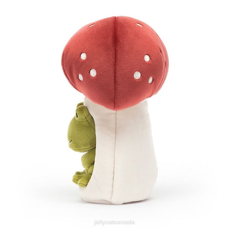 Jellycat Forest Fauna Frog Green BV0TH143 Toy