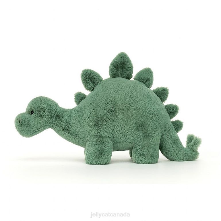 Jellycat Fossilly Stegosaurus Green BV0TH491 Toy